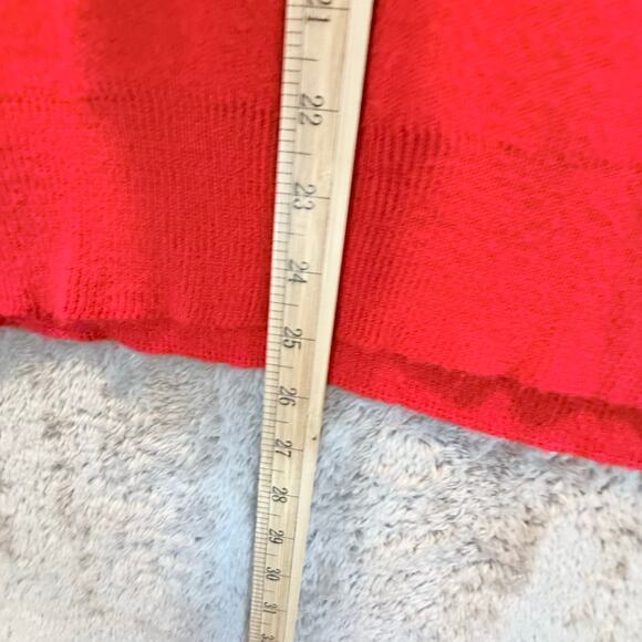 Vintage Soffe Sweaters Red V Neck Pullover L USSSA SloPitch Softball Umpire - Picture 9 of 9